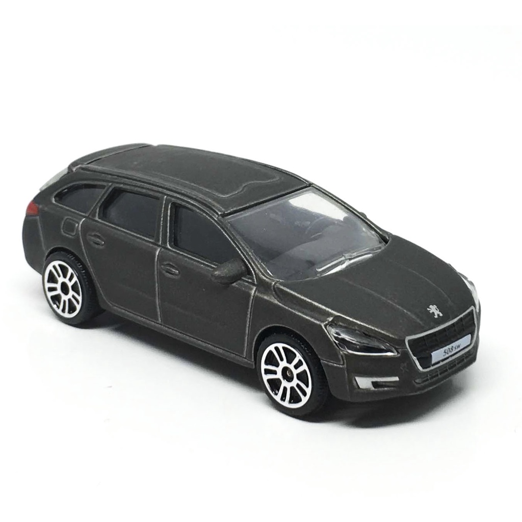 Majorette Peugeot 508 SW - Matte Dark Grey Color /Wheels D5S /scale 1/62 (3 inches) no Package