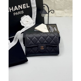 กระเป๋าสตางค์ Chanel หนังแท้