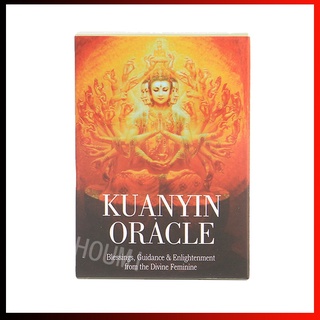 การ์ด Kuanyin Oracle เวอร์ชั่นภาษาอังกฤษ 44 แผ่น