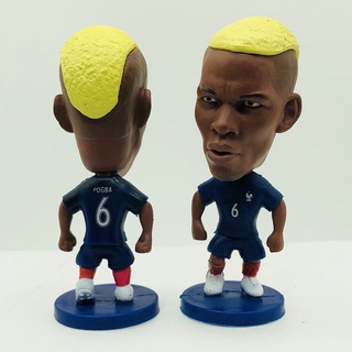 ฟิกเกอร์ตุ๊กตาฟุตบอล France Player 6 Paulo Pogba