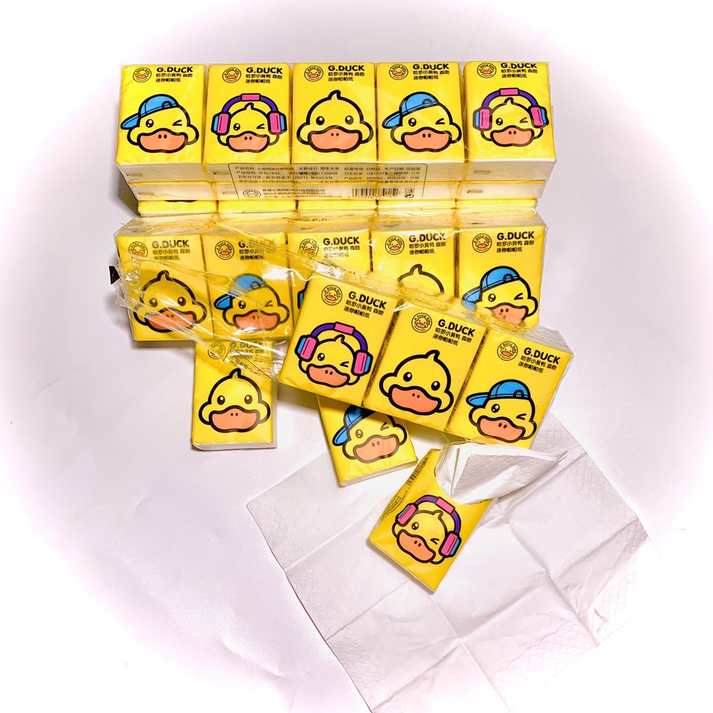 กระดาษทิชชู่ลายเป็ด G.DUCK เช็ดหน้า ซับหน้า แบบหนา 3 ชั้น จำนวน 10 ห่อต่อแพ็ค เนื้อกระดาษหนา ราคา ถูกที่สุด ดีลบีเคเค แกลเลอรีภาพที่ 9