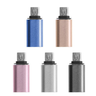 Quu Usb 3.1 Type C Female To Micro Usb 2.0 Type B Male อะแดปเตอร์แปลงสายเคเบิ้ล