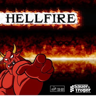 ยางปิงปองเม็ดยาว Sauer &amp; Troger รุ่น Hellfire