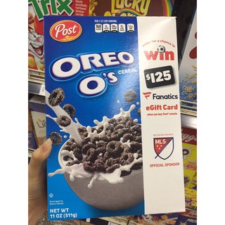 🍩🍩🍩Post Oreo O’s Cereal โอรีโอ้ 🥛🥛🥛📌311g📍ซีเรียลนำเข้าจากเมกา🇺🇸🇺🇸🇺🇸