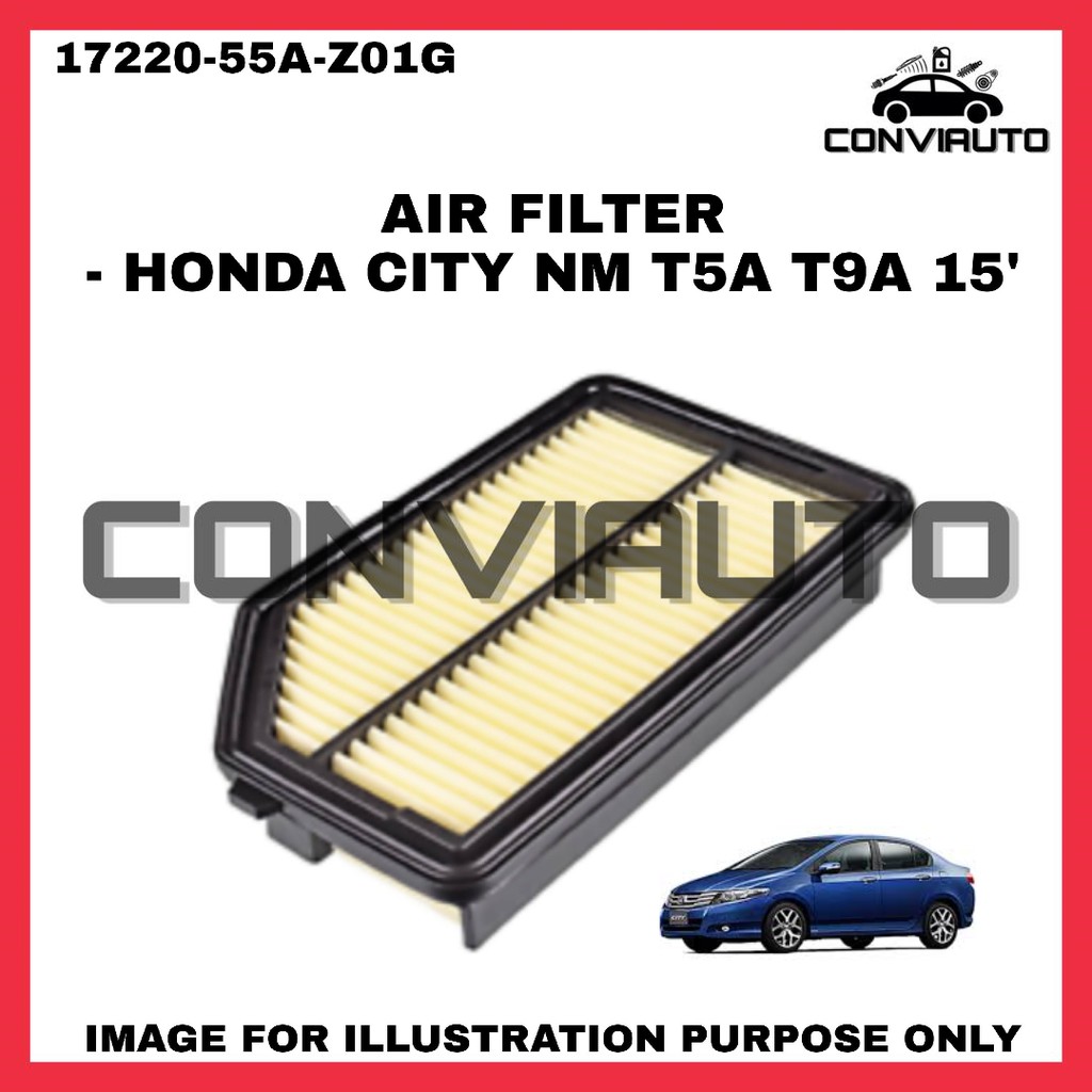 HONDA CITY NM T5A T9A 2015 ~ กรองอากาศ (17220-55A-Z01)