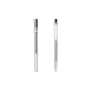 MUJI ปากกามูจิ ปากกาเจลแบบกด ขนาด 0.50 mm และไส้ปากกามูจิขนาด 0.5 สินค้าของแท้จากประเทศญี่ปุ่น