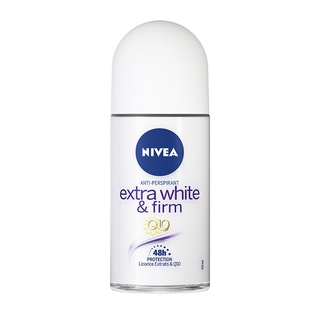 🔥ดีกว่านี้ไม่มีอีกแล้ว!! NIVEA เอ็กซ์ตร้า ไวท์ แอน เฟิร์ม โรลออน 50 มล 🚚พร้อมส่ง!! 💨