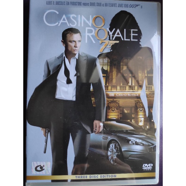 DVD 3-Disc Casino Royale 007 ดีวีดี (3 แผ่น) 007 พยัคฆ์ร้ายเดิมพันระห่ำโลก มีเสียงไทย ซับไทย