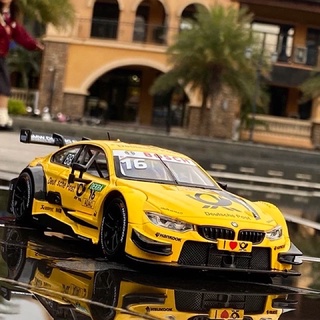 โมเดลเหล็ก 1:24 BMW M4 DTM รถมีไฟ มีเสียง [Coolaut]