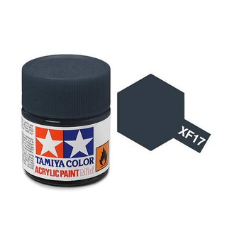 สีสูตรน้ำทามิย่า Tamiya Acrylic XF17 Sea Blue 10ml