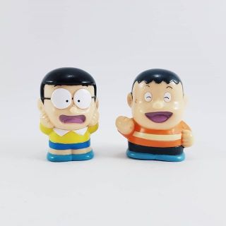 (พร้อมส่ง) โมเดลสวมนิ้ว - โนบิตะ &amp; ไจแอนท์ Nobita &amp; Giant Doraemon l แท้ 🇯🇵