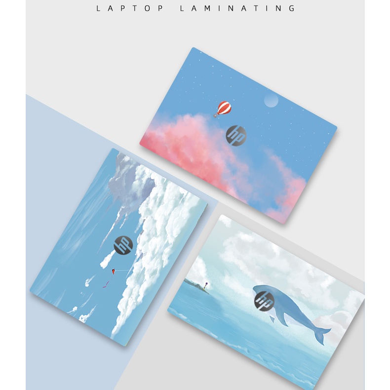 คอมพิวเตอร์แล็ปท็อปไวนิล 2 ด้านแล็ปท็อปผิวสําหรับ 11/12/13/14/15/17 นิ้ว Universal แล็ปท็อป HP Vs X 