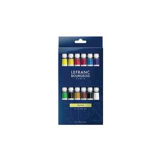 LEFRANC OIL COLOURS SET