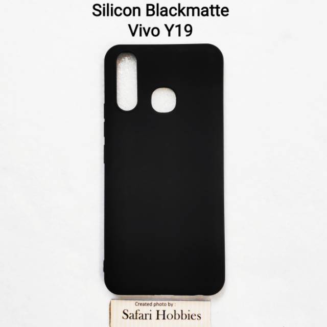 Vivo Y19 / U3 / Y5S Silicon Blackmatte