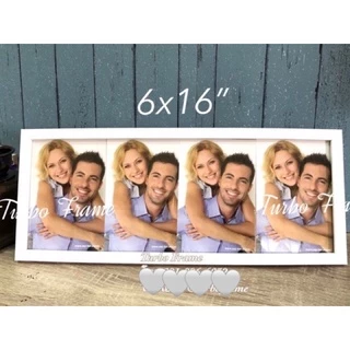 กรอบรูปพาโนรามา กรอบรูปของขวัญ ขนาด 4x12", 6x12", 6x16" ,7x15" ++พร้อมขาตั้ง หูแขวนผนัง++ภาพพาโนรามา