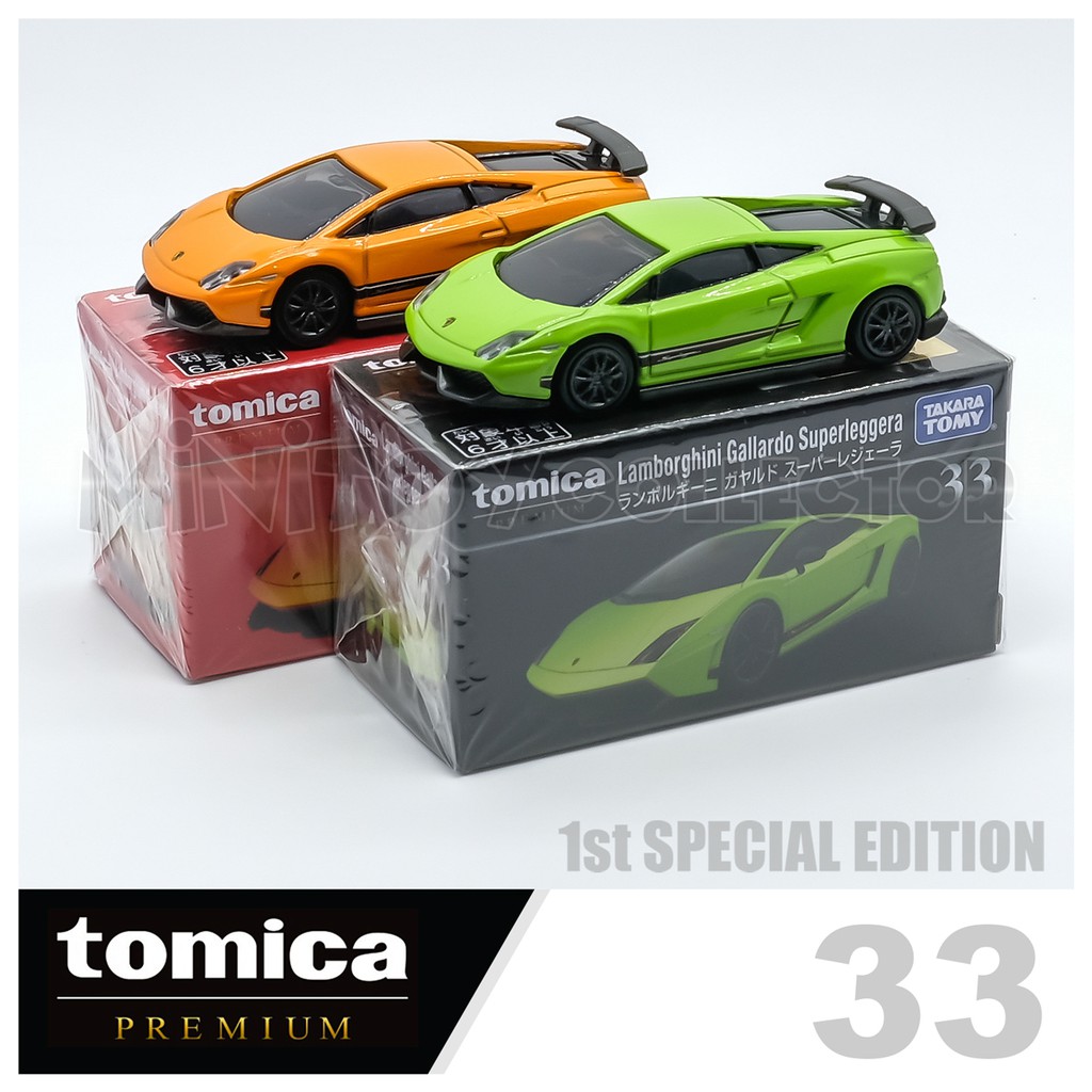รถเหล็กTomica ของแท้ Tomica Premium No.33 Gallardo Superleggera