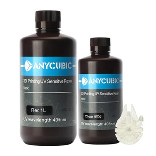 ออกใบกำกับภาษีได้  เรซิ่นยูวี ☀Anycubic UV resin 1KG / 500G