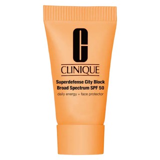 [ของใหม่]  CLINIQUE Super City Block SPF 50 trial size - 7 mL ของแท้ 💯%