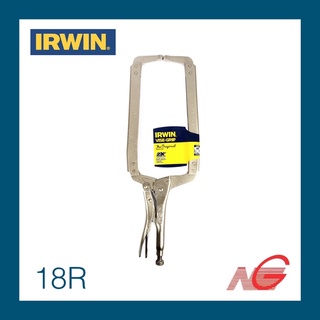 คีมล็อค VISE-GRIP IRWIN 18R คีมล็อคตัวซี (ก้ามปู) ขนาด 18 นิ้ว