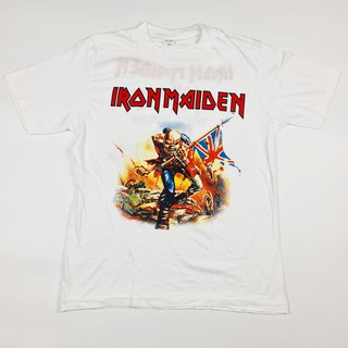 เสื้อยืดวง Iron Maiden Killers World Tour 1981 Size.M