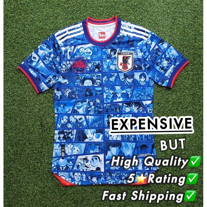 READY STOCK Japan Anime Jersey PLAYER ISSUE Japan Home Tsubasa Jersey