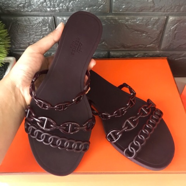 jelly sandal hermes