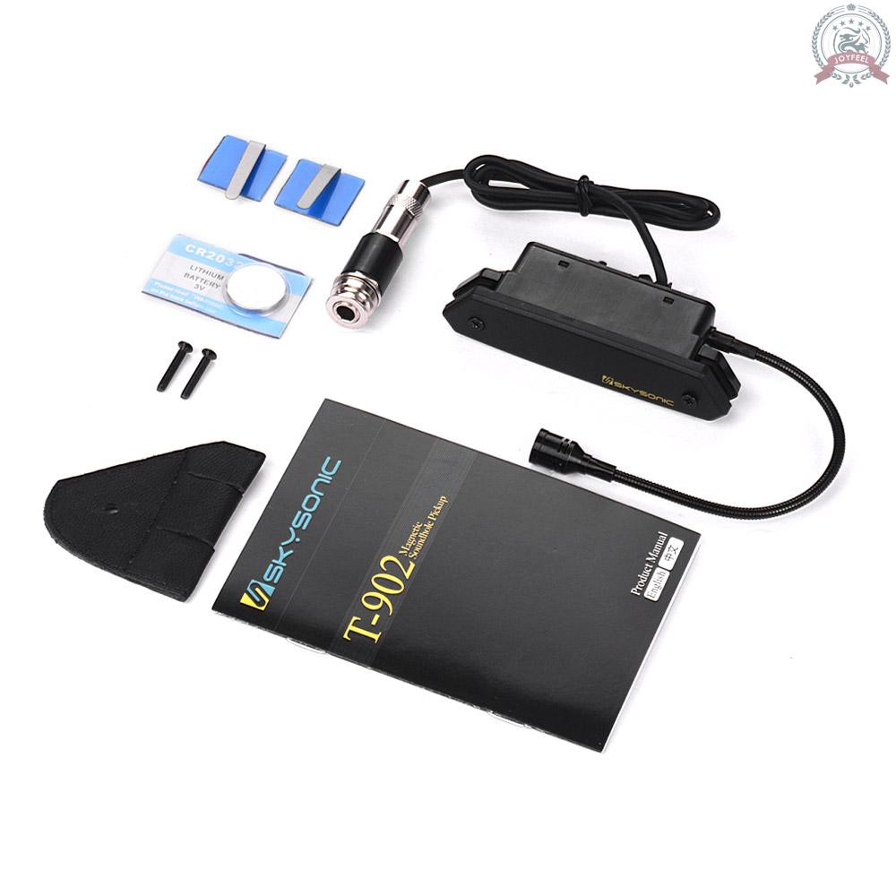 j & f skysonic t - 902 ปิ๊กอัพแม่เหล็ก+ไมโครโฟน