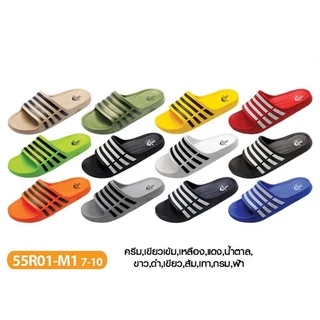 3[ลูกค้าใหม่ราคา 1 บาท]🍀รองเท้าสวม ADDA รุ่น 55r01🍀รองเท้าสวมแอ๊ดด้าแถบ4เส้น ไซร์ 4-12 ค่ะ