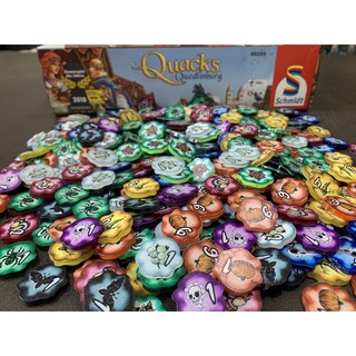 [Acrylic] Quacks of Quedlinburg / Quacksalber Boardgame: Double Sided Acrylic Token Set by Expansion Studio