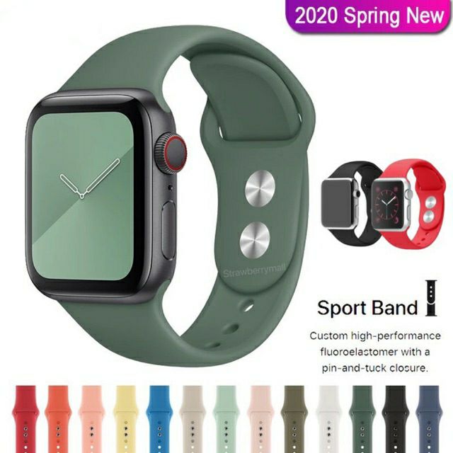 สายนาฬิกาข้อมือ สาย applewatch Apple Watch ซีรีส์ 5 4 3 2 1 42 มม. 44 มม. 40
