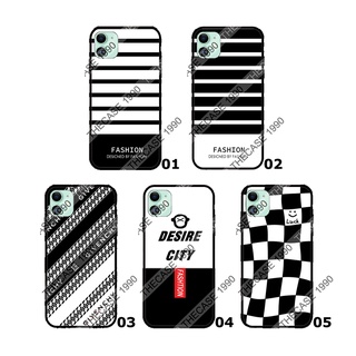 iPhone iX iXS i XR i XS Max i11 i11 Pro i11 Pro Max เคสสกรีน รวมลาย ขาวดำ เคสมือถือ ลายเส้น ลายสก็อต พร้อมส่ง