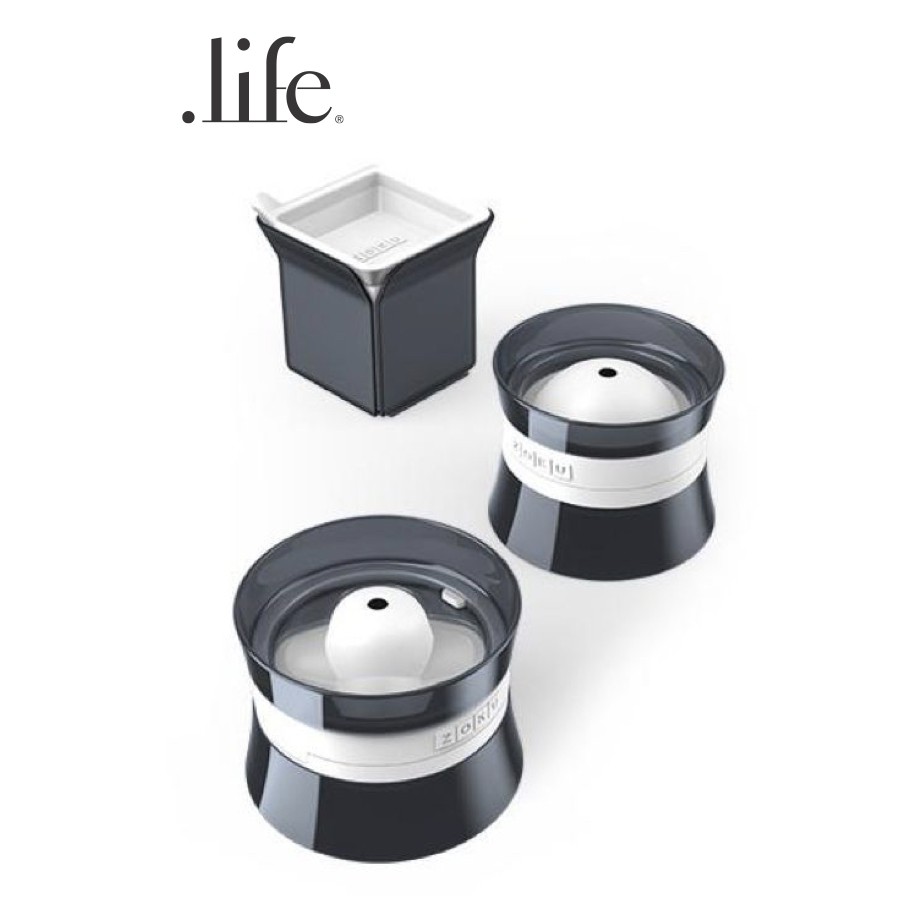Zoku แม่พิมพ์น้ำแข็ง Mixology Ice Molds Set Of 3 by dotlife