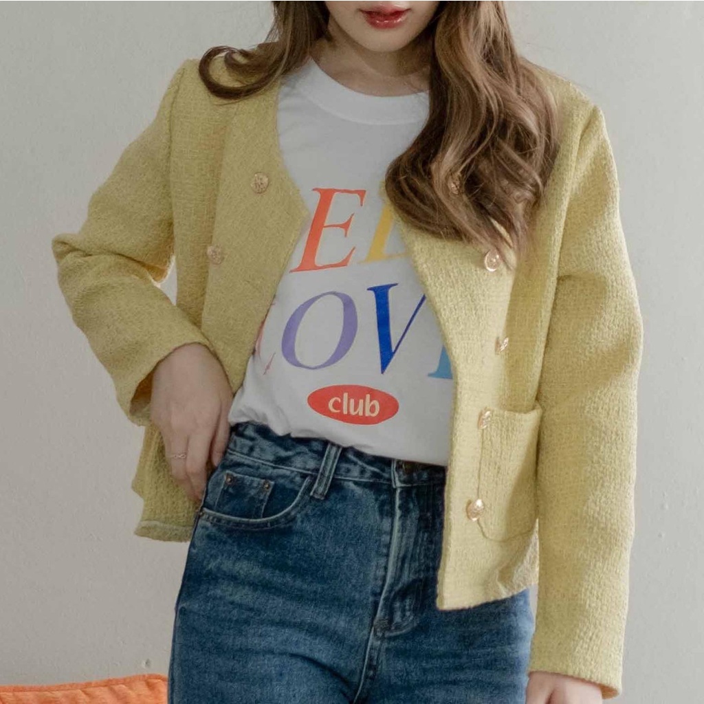 Kimmame - เสื้อ รุ่น Empress Tweed Jacket 4 สี