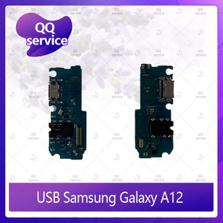 USB Samsung Galaxy A12 อะไหล่สายแพรตูดชาร์จ แพรก้นชาร์จ Charging Connector Port Flex Cable（ได้1ชิ้นค่ะ) QQ service