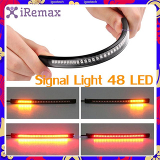 iRemax ไฟท้ายรถจักรยานยนต์ LED 48LED