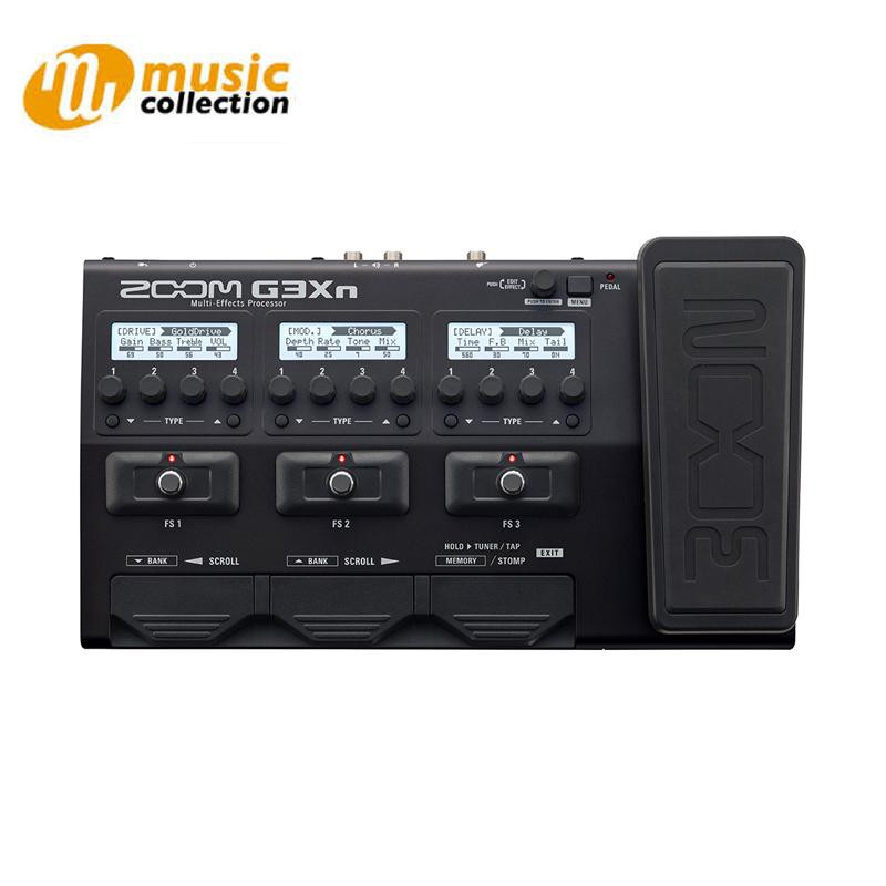 มัลติเอฟเฟคกีตาร์ Zoom G3Xn MultiEffects Processor for Guitar