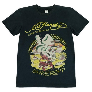 เสื้อยืด พิมพ์ลายกราฟฟิค Ed Hardy Diy เป็นมิตรกับสิ่งแวดล้อม ให้เป็นของขวัญได้ แบบสร้างสรรค์