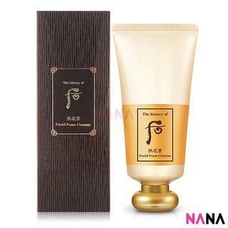 The History of Whoo Facial Foam Cleanser 180ml คลีนเซอร์โฟมทำความสะอาดหน้า 180 มิลลิลิตร