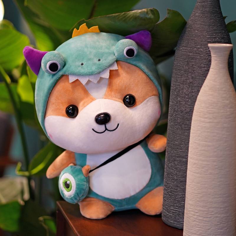 ตุ๊กตาหนูแฮมสเตอร์ ชิบะ อินุ น่ารัก หมอนตุ๊กตา ตุ๊กตาสุนัข