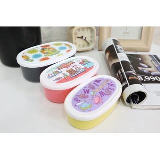 Lunch Box กล่องข้าวพลาสติก 3 pcs JP Quality 400+280+180ml