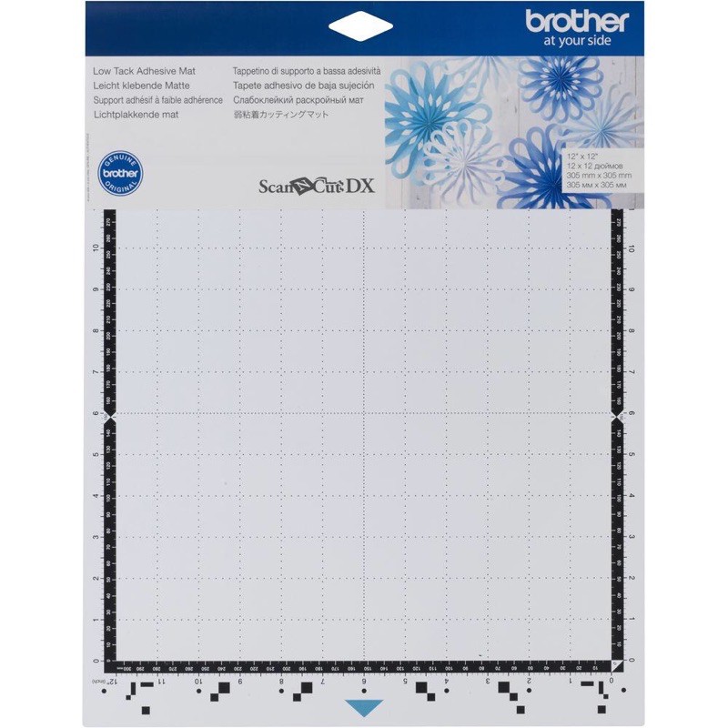 Low Tack Mat SDX1200 12x12 Brother CADXMATLOW12 จักรเย็บผ้า