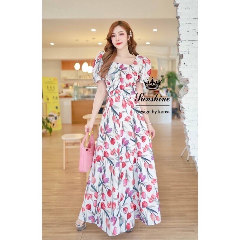 ✅✅✅พร้อมส่ง✅✅✅Lot ช(C46) เสื้อกระโปรงทิวลิป ป้าย Lady Sunshine Size  M+Lot ช M1XL1+Lot ซ(C46)M1+Lot 