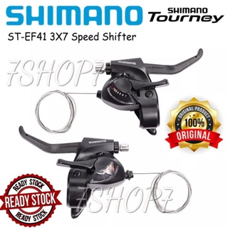 Shimano Shimnao Tourney St-EF41 เกียร์จักรยาน 7/21 ความเร็ว 21 ระดับ สําหรับจักรยานเสือภูเขา