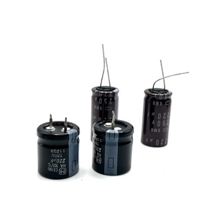 อลูมิเนียม Electrolytic Capacitor ตัวเก็บประจุ 220uf 160v 180v 250v