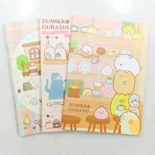 สมุดจดบันทึก A5 Sumikko gurashi 70 gsm. 34 แผ่น เส้นหน้าหลัง