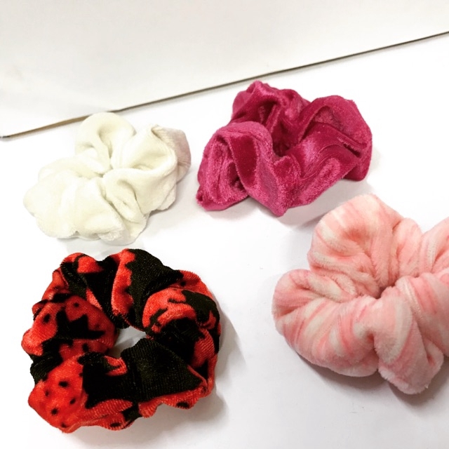 Mukie shop DIY ยางมัดผม โดนัท 🍩  (คละสี) มุกี้ ช้อป