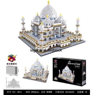 Legonano เลโก้ นาโน lego nano nanoblock size ใหญ่จัมโบ้ สถานที่ ทัชมาฮาล