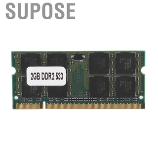 Supose หน่วยความจํา 2 Gb Ddr2 533 Mhz 200 Pin Pc2-4200 สําหรับแล็ปท็อป Intel / Amd Gd