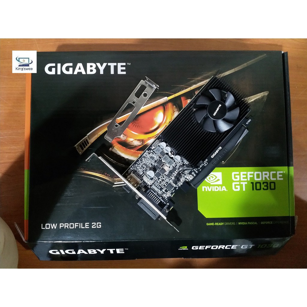 Gigabyte Arktek GT710 GT730 GT1030 2GB 4GB DDR5 Low Profile กราฟิกการ์ด - GT 710 GT 730 GT 1030 2GB 