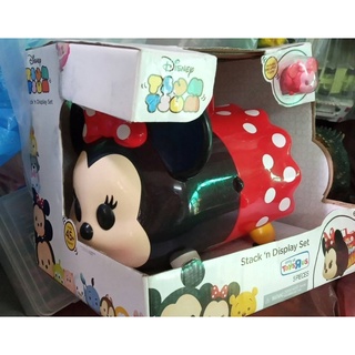 Disney tsum tsum stack n display set Minnie Mouse ของแท้